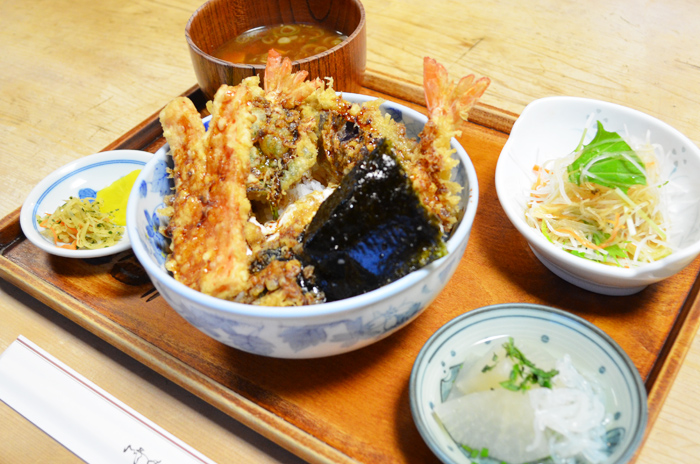 絶品の天丼